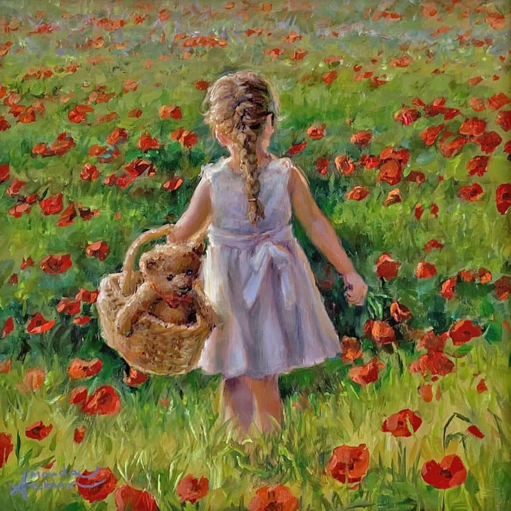 Picking Poppies (RESERVED)
